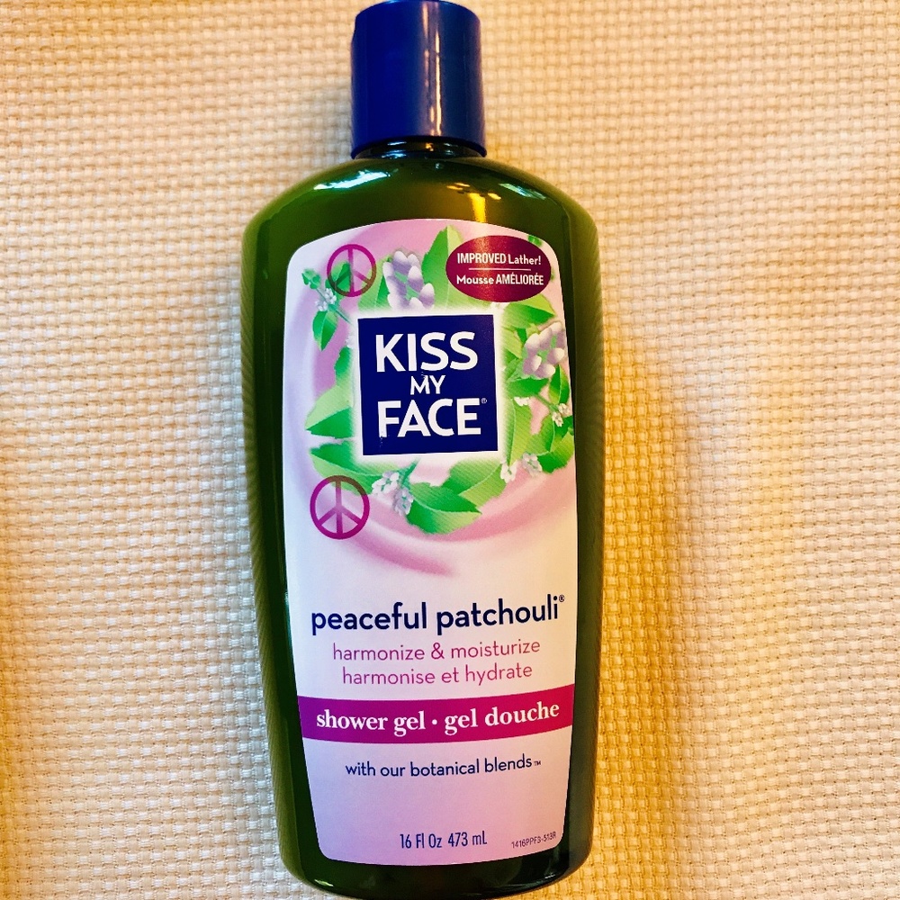 Kiss My Face Shower Gel Peaceful Patchouli NEW